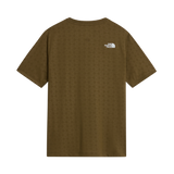 The North Face - 24/7 Pentadome Embossed Reg SS Tee Caraway da uomo - TNFBLK/BRNNRABL - vista alternativa 1