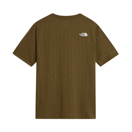 The North Face - 24/7 Pentadome Embossed Reg SS Tee Caraway da uomo - TNFBLK/BRNNRABL - vista alternativa 1