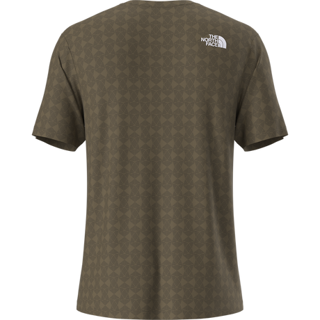 The North Face - 24/7 Pentadome Embossed Reg SS Tee Caraway da uomo - TNFBLK/BRNNRABL - vista alternativa 11