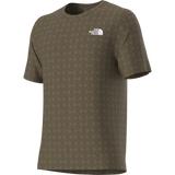 The North Face - 24/7 Pentadome Embossed Reg SS Tee Caraway da uomo - TNFBLK/BRNNRABL - vista alternativa 12