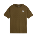 The North Face - 24/7 Pentadome Embossed Reg SS Tee Caraway da uomo - Brown - vista principale