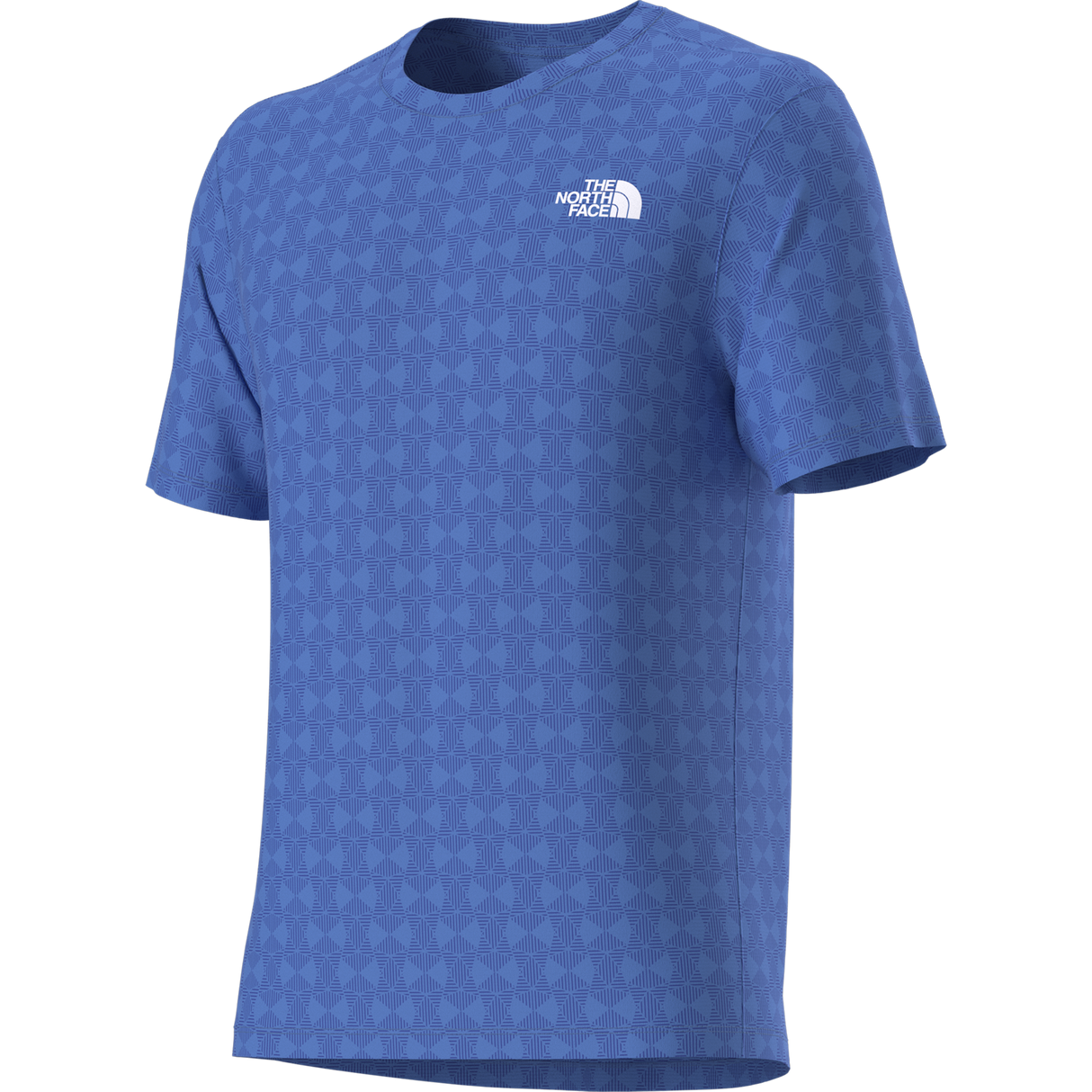 The North Face - 24/7 Pentadome Embossed Reg SS Tee Caraway da uomo - SHDPGRTRD/MLNRD - vista alternativa 12