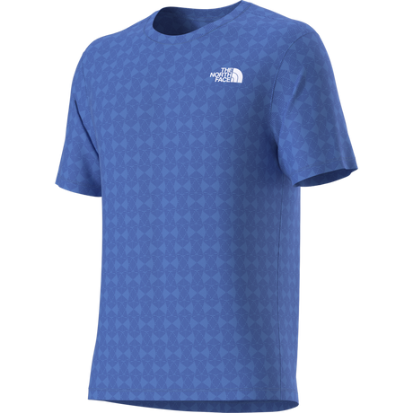 The North Face - 24/7 Pentadome Embossed Reg SS Tee Caraway da uomo - SHDPGRTRD/MLNRD - vista alternativa 12