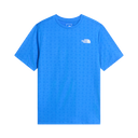 The North Face - 24/7 Pentadome Embossed Reg SS Tee Caraway da uomo - Blue - vista principale