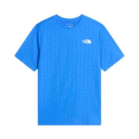 The North Face - 24/7 Pentadome Embossed Reg SS Tee Caraway da uomo - SHDPGRTRD/MLNRD - vista principale