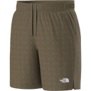 The North Face - 24/7 Pentadome Embossed 7IN Shorts Caraway da uomo - TNFBLK/BRNNRABL - vista alternativa 2