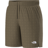 The North Face - 24/7 Pentadome Embossed 7IN Shorts Caraway da uomo - TNFBLK/BRNNRABL - vista alternativa 2