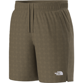 The North Face - 24/7 Pentadome Embossed 7IN Shorts Caraway da uomo - TNFBLK/BRNNRABL - vista alternativa 2