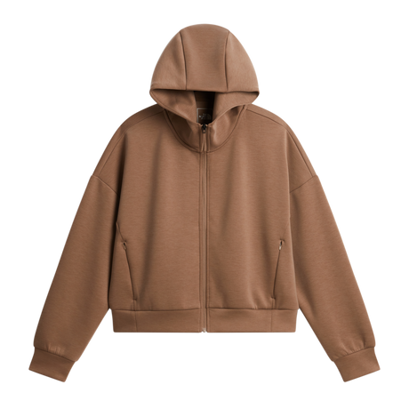 The North Face - Jaida full-zip Hooded Jacket da donna - Garnet - vista principale