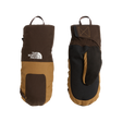 The North Face - Montana Short Mitt Dark Chestnut/Utility B unisex - Brown - vista principale