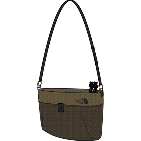 The North Face - Clyffe Shoulder Bag Caraway Seed/TNF Black - SHNYBLK/BGNIAPK - vista alternativa 10