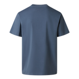 The North Face - Essential Center Logo Relaxed Short Sl da uomo - GRANITE GREY - vista alternativa 1