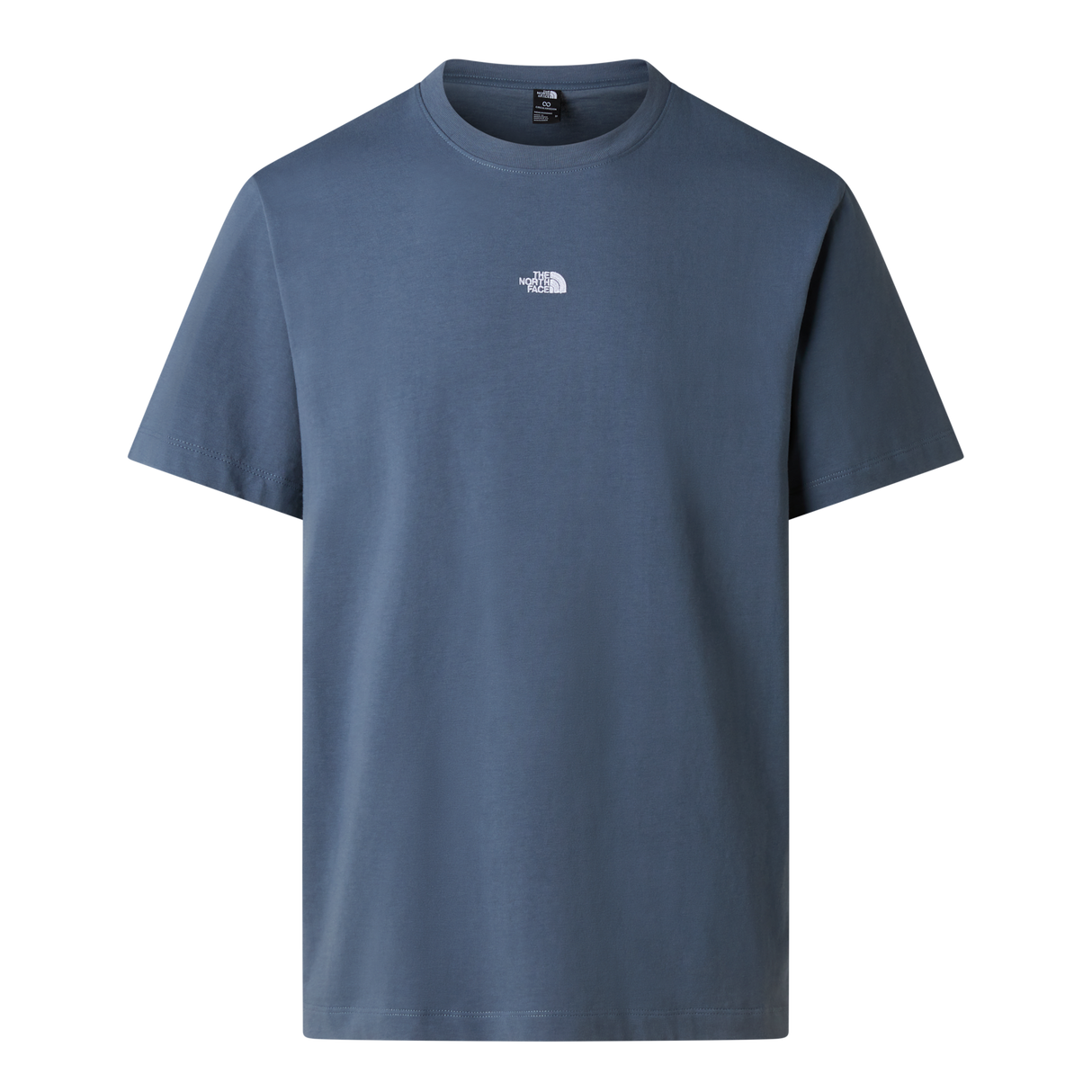 The North Face - Essential Center Logo Relaxed Short Sl da uomo - GRANITE GREY - vista principale