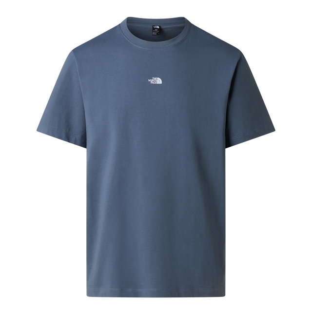 The North Face - Essential Center Logo Relaxed Short Sl da uomo - GRANITE GREY - vista principale