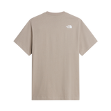 The North Face - Mountain Logo Rlx Ss Tee-graphic da uomo - Stone Slab - vista alternativa 1
