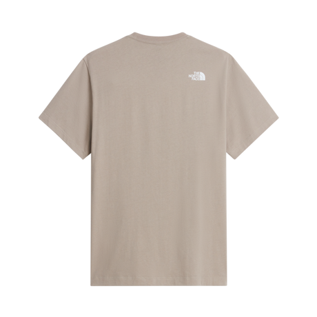 The North Face - Mountain Logo Rlx Ss Tee-graphic da uomo - Stone Slab - vista alternativa 1