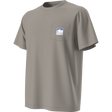 The North Face - Mountain Logo Rlx Ss Tee-graphic da uomo - Stone Slab - vista alternativa 12