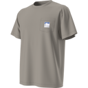 The North Face - Mountain Logo Rlx Ss Tee-graphic da uomo - Stone Slab - vista alternativa 12