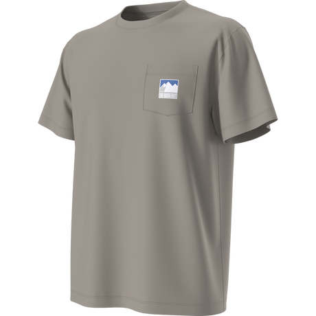The North Face - Mountain Logo Rlx Ss Tee-graphic da uomo - Stone Slab - vista alternativa 12