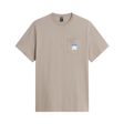 The North Face - Mountain Logo Rlx Ss Tee-graphic da uomo - Grey - vista principale