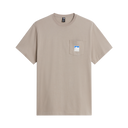 The North Face - Mountain Logo Rlx Ss Tee-graphic da uomo - Grey - vista principale