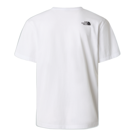 The North Face - Mountain Logo Rlx Ss Tee-graphic da uomo - TNF WHITE - vista alternativa 1