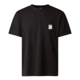 The North Face - Mountain Logo Rlx Ss Tee-graphic da uomo - TNF BLACK - vista principale