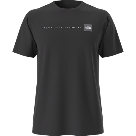 The North Face - Nse Reg Ss Tee-graphic da uomo - TNF BLACK/TNF WHITE - vista alternativa 10