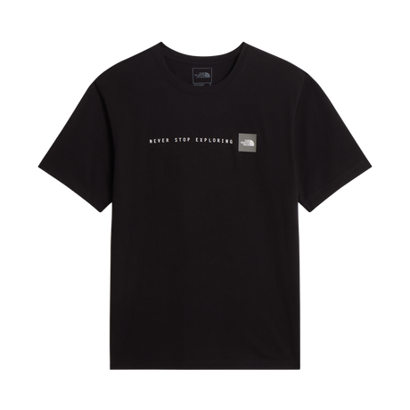 The North Face - Nse Reg Ss Tee-graphic da uomo - TNF BLACK/TNF WHITE - vista principale