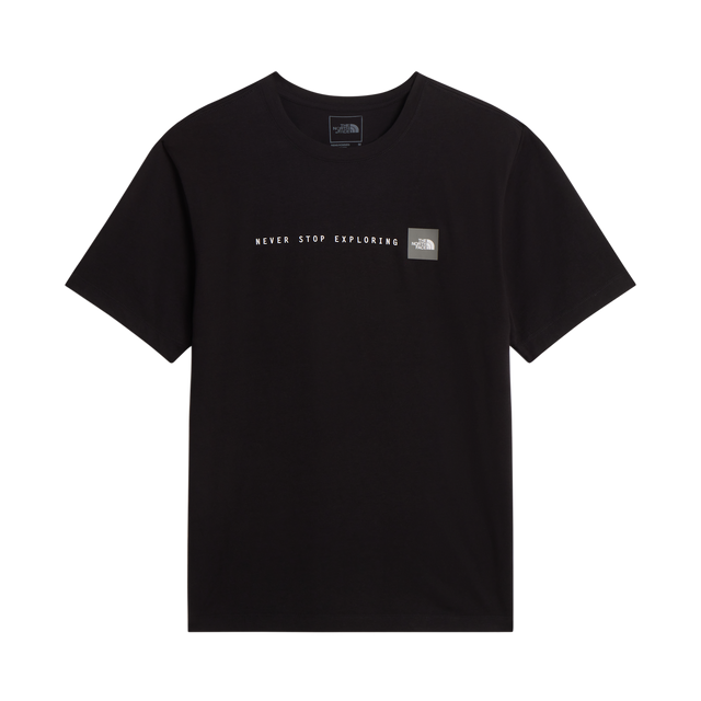 The North Face - Nse Reg Ss Tee-graphic da uomo - TNF BLACK/TNF WHITE - vista principale