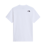 The North Face - Nse Reg Ss Tee-graphic da uomo - TNF WHITE/TNF BLACK - vista alternativa 1