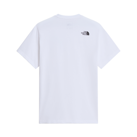 The North Face - Nse Reg Ss Tee-graphic da uomo - TNF WHITE/TNF BLACK - vista alternativa 1