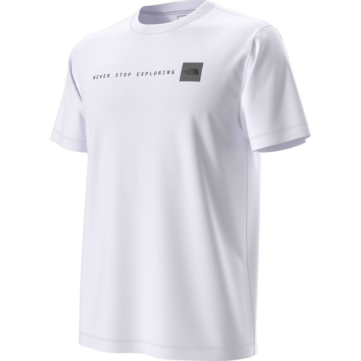 The North Face - Nse Reg Ss Tee-graphic da uomo - TNF WHITE/TNF BLACK - vista alternativa 12