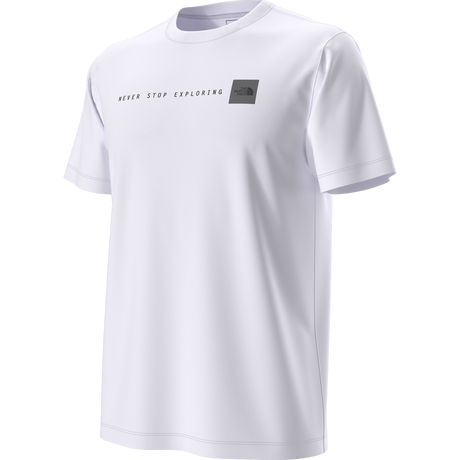 The North Face - Nse Reg Ss Tee-graphic da uomo - TNF WHITE/TNF BLACK - vista alternativa 12