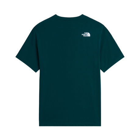 The North Face - Nse Reg Ss Tee-graphic da uomo - Pacific Teal - vista alternativa 1