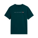 The North Face - Nse Reg Ss Tee-graphic da uomo - Pacific Teal - vista principale