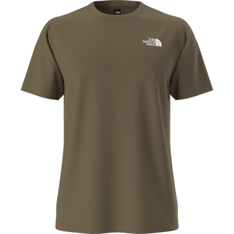 The North Face - North Faces Reg SS Tee-Graphic Caraway Seed da uomo - TNFBLK/BRNNRABL - vista alternativa 10