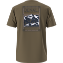 The North Face - North Faces Reg SS Tee-Graphic Caraway Seed da uomo - TNFBLK/BRNNRABL - vista alternativa 11