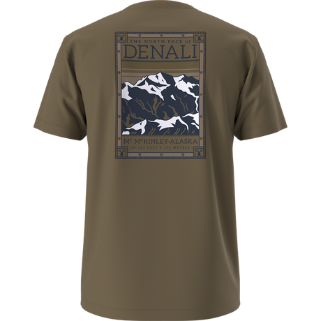 The North Face - North Faces Reg SS Tee-Graphic Caraway Seed da uomo - TNFBLK/BRNNRABL - vista alternativa 11