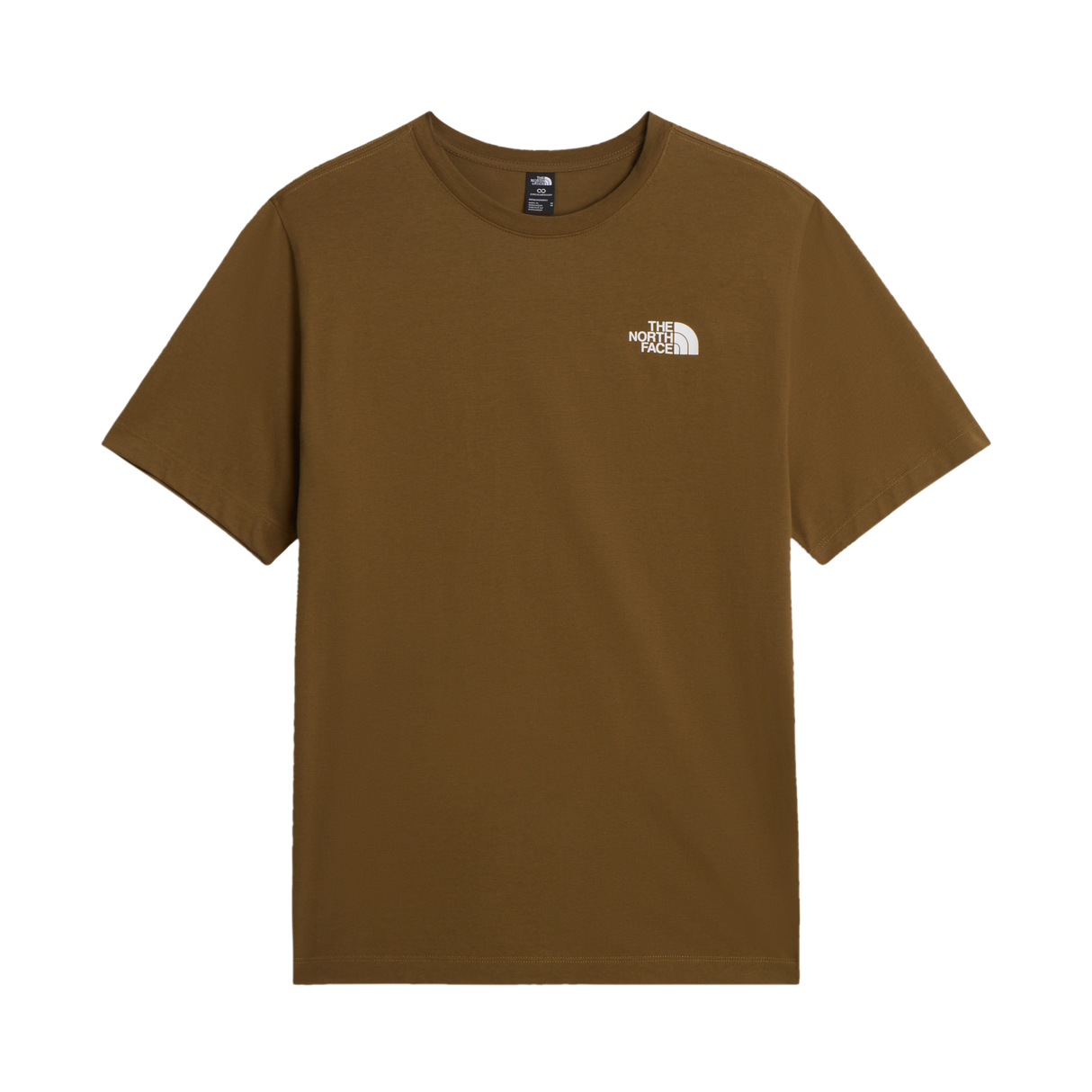 The North Face - North Faces Reg SS Tee-Graphic Caraway Seed da uomo - TNFBLK/BRNNRABL - vista principale