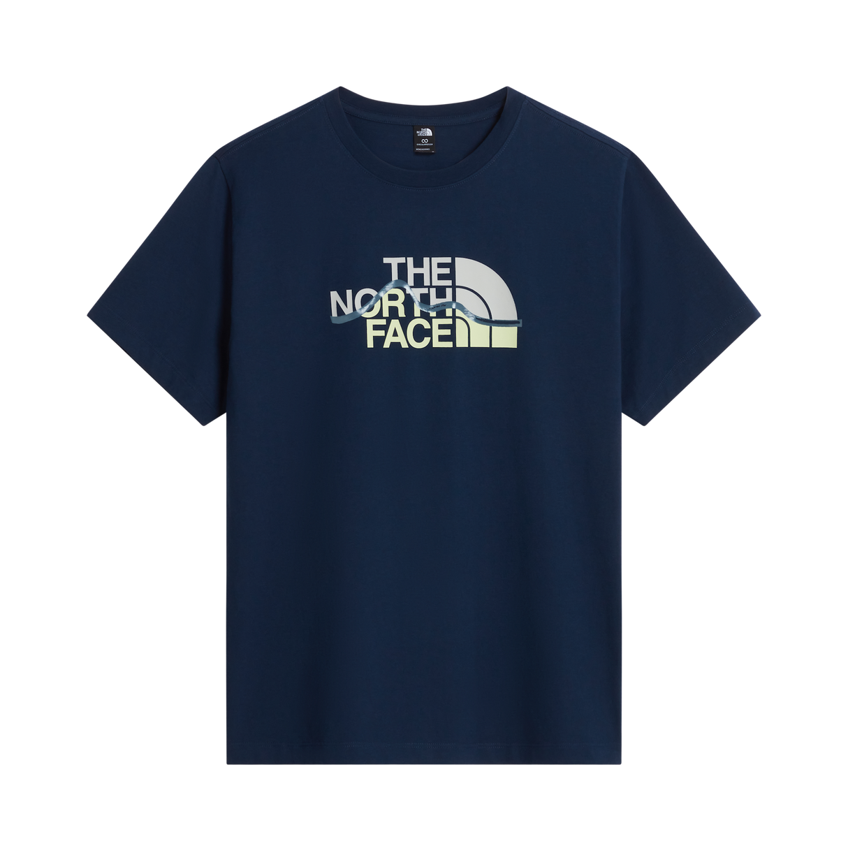 The North Face - Mountain Line Regular Short Sleeve Tee da uomo - SUMMIT NAVY - vista principale