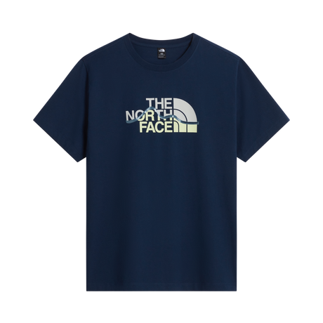 The North Face - Mountain Line Regular Short Sleeve Tee da uomo - SUMMIT NAVY - vista principale