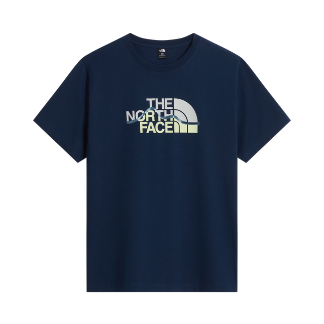 The North Face - Mountain Line Regular Short Sleeve Tee da uomo - SUMMIT NAVY - vista principale