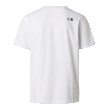 The North Face - Mountain Line Regular Short Sleeve Tee da uomo - TNF WHITE - vista alternativa 1