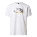 The North Face - Mountain Line Regular Short Sleeve Tee da uomo - WHITE - vista principale