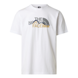 The North Face - Mountain Line Regular Short Sleeve Tee da uomo - TNF WHITE - vista principale