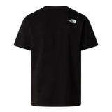 The North Face - Mountain Line Regular Short Sleeve Tee da uomo - TNF BLACK - vista alternativa 1