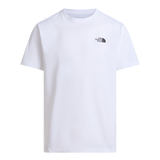 The North Face - Mountain Sketch Regular Short Sleeve da uomo - TNF WHITE - vista principale