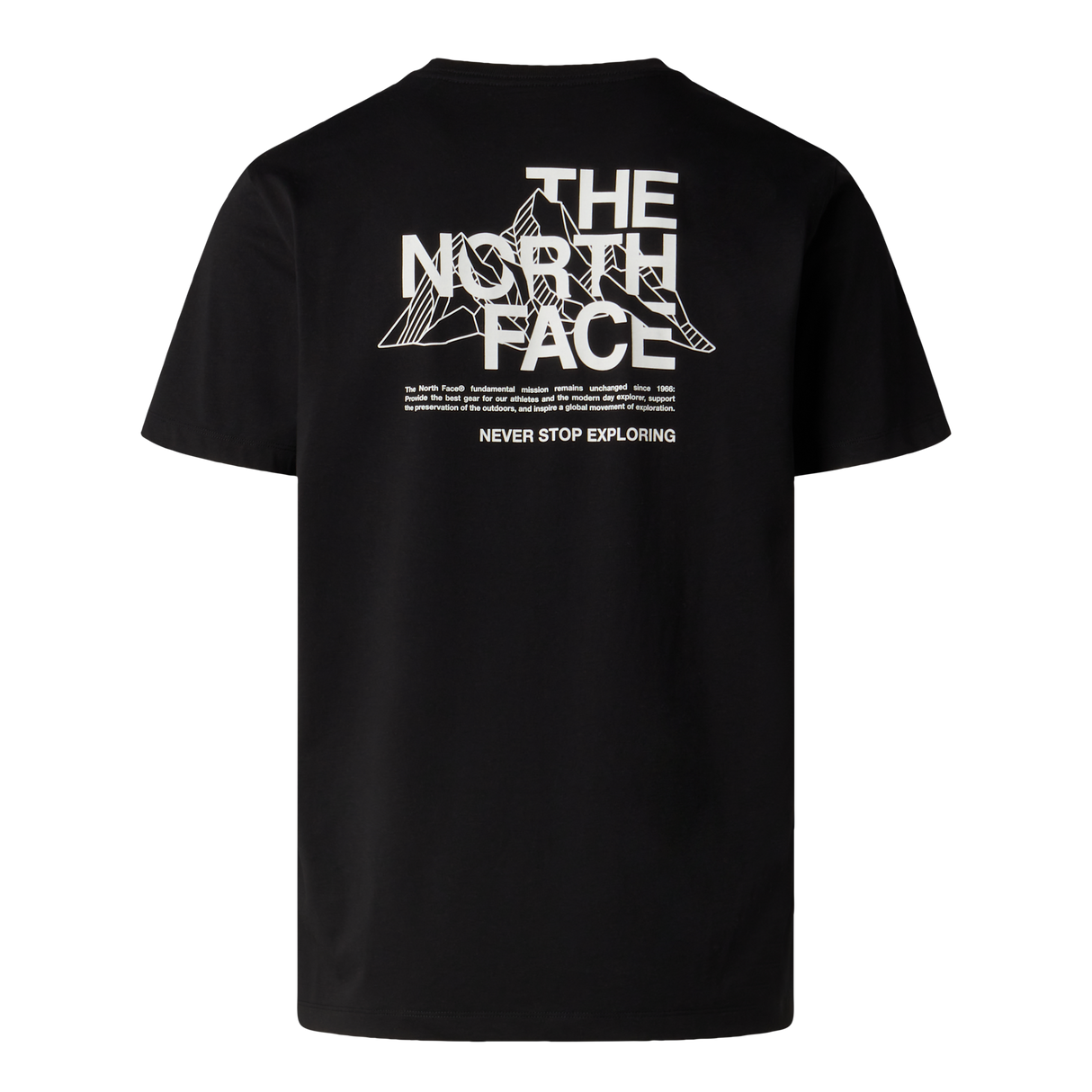 The North Face - Mountain Sketch Regular Short Sleeve da uomo - TNF BLACK - vista alternativa 1