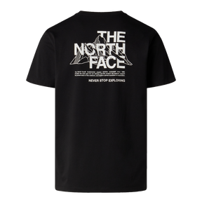 The North Face - Mountain Sketch Regular Short Sleeve da uomo - TNF BLACK - vista alternativa 1